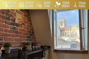 Le Meaux Sacré Vue Cathédrale Hyper Centre Gare Disney - 3hvězdičkové hotely ve městě Meaux