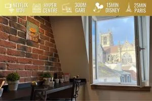 Le Meaux Sacré Vue Cathédrale Hyper Centre Gare Disney - Chauconin