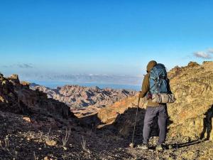 - Trekking from Dana to Petra
