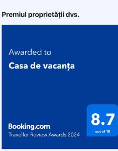 Casa de vacanța