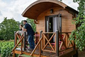 Sejours a la campagne La roulotte de Chiroubles : photos des chambres