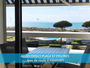 CAMARGBeach Vue mer-Piscines-Plages-Tennis-Parking-4PERS