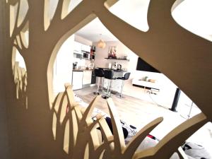 Le Debussy 5 personnes, lit bébé, balcon, parking privé gratuit