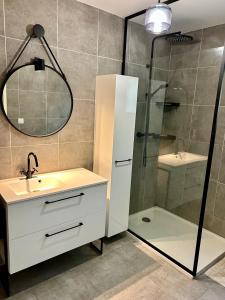 Appartements Bas de villa avec jardin idealement situe entre Ajaccio et Porticcio : photos des chambres
