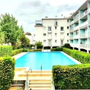 Front de Mer et Grande Piscine pour un appartement chic et cosy, appartement en résidence à Canet en Roussillon, à 10 minutes de Perpignan - 卡内普拉日