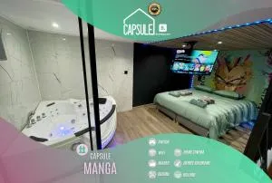 Capsule Manga - Jacuzzi - Billard - Nintendo Switch - Netflix - 瓦朗西纳