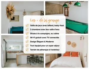 Maison de campagne avec salle de jeux 6 personnes - Serviès