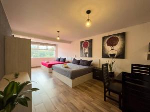 Loft moderno con dos camas king en Zona Boulevard