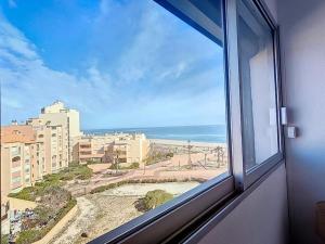 T2 vue mer accès direct plage le barcares