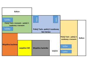 Pokoje w Apartamencie Danuta
