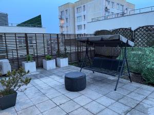 Penthouse apartament na wyłączność - taras z jacuzzi - Stadion Narodowy - Saska Kępa do 8 osób