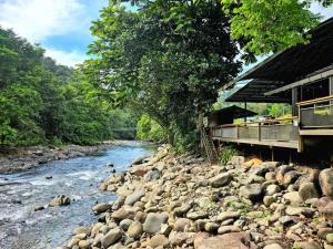 Rugading Riverside Villa near Kota Kinabalu.