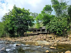 Rugading Riverside Villa near Kota Kinabalu.