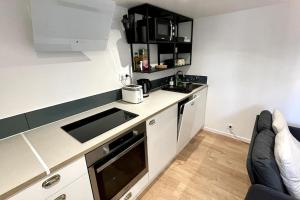 Villas Maison et appartement attenant pour 10 personnes avec terrasse, cour et parking : photos des chambres