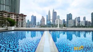 Balcony KLCC View Kampung Baru Luxurious