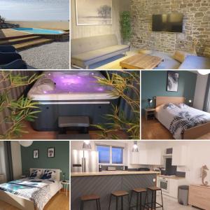 La Bâtisse du Dolmen Clara, Spa et piscine