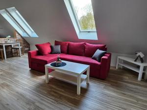 Loft- Privatzimmer 30qm im Dachgeschoss mit eigenem Bad