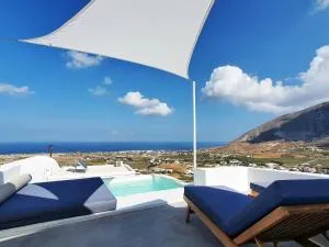 Sun Spell Villa with Sea View-Private Plunge Pool - Éxo Goniá