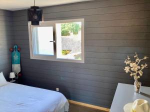 Maisons de vacances Welcoming new architects house with jacuzzi : photos des chambres