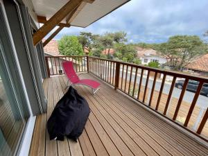 Maisons de vacances Welcoming new architects house with jacuzzi : photos des chambres