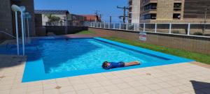 Dunas Flat 405 com vista mar, limpeza diária e roupas de cama e banho