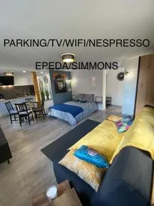 Studio tout confort, à 2 min de Colmar - Horbourg