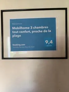 Mobilhome 3 chambres tout confort, proche de la plage - 圣米歇尔-谢夫谢夫