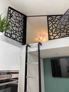 Studio tout confort, recharge voiture électrique