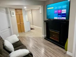 2 bedroom basement with private side entrance - Acton
