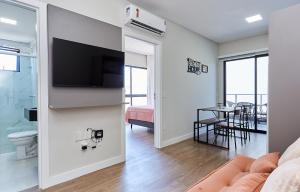 CÓD. 1129 - Apartamento com 01 quarto, vista mar com rooftop, e piscina