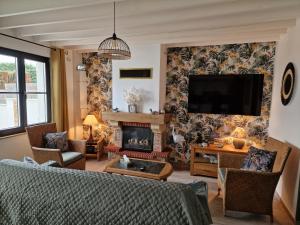 Maisons de vacances Maison cosy La Petite Cigogne en Baie de Somme : photos des chambres