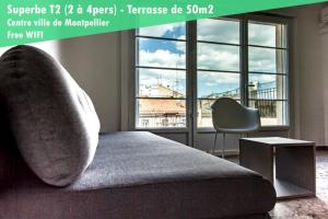 Appartements L'amoureux - terrasse et climatisation coeur de ville : photos des chambres