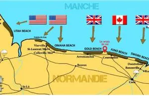 Gite Historique en Normandie plages du débarquement - 克黑朋