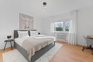 Roomfall am Kurpark mit Blick ins Grüne-Parkplatz-Waschmaschine-Küche-Wifi - Böttingen