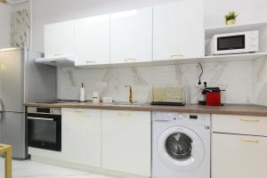 White & Gold Apartment