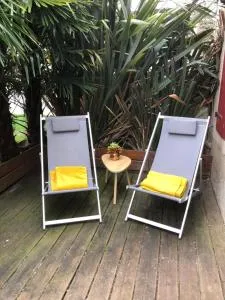 Logement en pierres apparentes avec terrasse privative - Touffréville