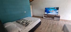 Cabaña rodeada de naturaleza