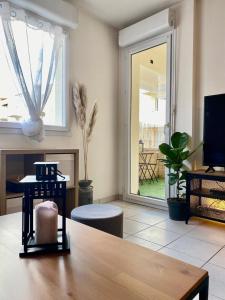 Appartements La Coquille: bright, cozy, 3 min from Parc Expo : photos des chambres