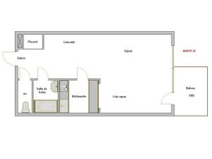 Studio tout confort 3 voyageurs, proche pistes et commerces - FR-1-304-79