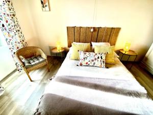 Maisons de vacances La ferme de mon grand-pėre, Gite les Bourriaux 6p 3ch : photos des chambres