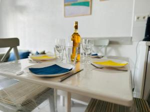 Les Obiones appartement lumineux à 150 m de la mer