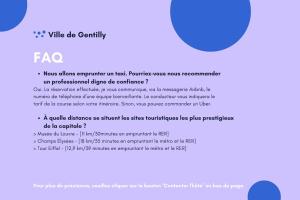 Appartement cosy au calme, proche de Paris et du RER B