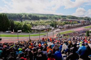 GrandPrixCamp Spa Francorchamps closest camping to the circuit including track view