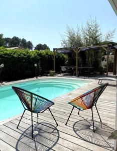 Maisons de vacances Maison bois flotte : photos des chambres