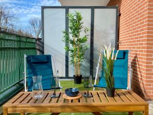 Appartements CAPTAL beau 2 pieces coeur de ville parking terrasse : photos des chambres