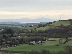 Shepherds Hut-hot tub hire April-Oct dog friendly