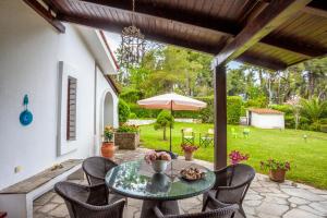 Luxurious Sani Villa Luna with shared pool
