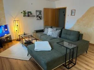 Ferienwohnung Elsterveilchen 100 m bis zur Soletherme und Theater - Adorf