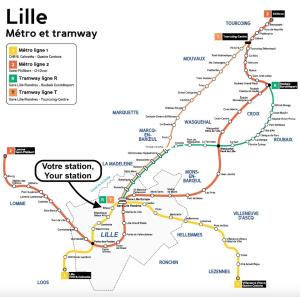 Appartements Apartment in Old Lille : photos des chambres