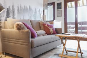 Studio rénové avec vue imprenable sur les Alpes